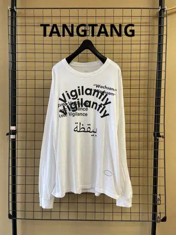 TANGTANG 탄탄 프린트 롱 슬리브 TEE 긴팔 티셔츠 일본제