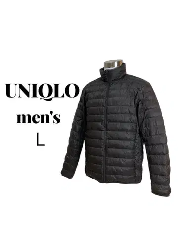 UNIQLO 유니클로 울트라 라이트 다운 자켓 남성용 블랙 L