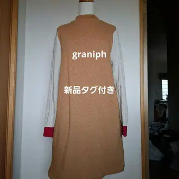 택 포함 새상품 graniph 세련된 디자인 튜닉
