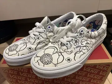 VANS 꽃무늬 화이트 스니커즈 ERA