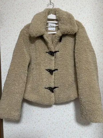 ZARA 여성용 보아 숏 자켓
