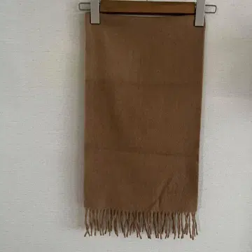 dunhill 브라운 프린지 머플러