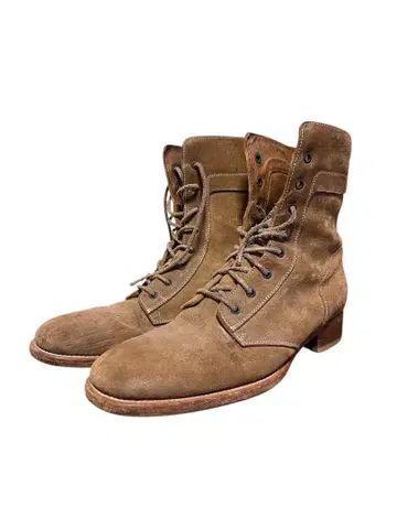 BUTTERO 부테로 레이스업 부츠 스웨이드