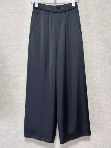IENA 새틴 이지 팬츠 블랙 34