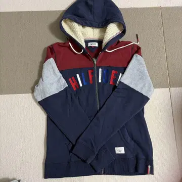HILFIGER DENIM L 사이즈 집업 후드티