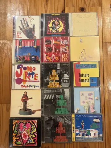 야마시타 타츠로 CD 컬렉션 묶음 판매