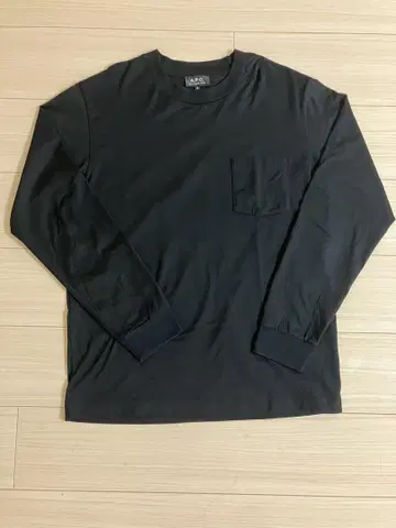 A.P.C. 블랙 롱티