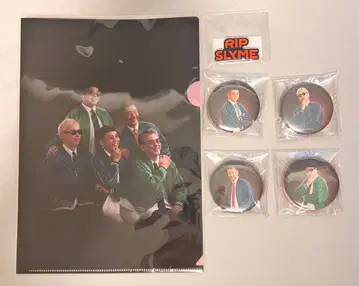 RIP SLYME 복권 캔뱃지, 클리어 파일, 마그넷 립 슬라임