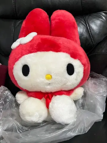 마이멜로디 빨간 멜로디 봉제 인형 레트로