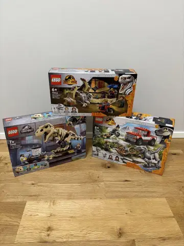 LEGO 쥬라기 월드 세트 3종