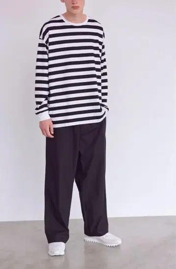 Graphpaper 보더 티셔츠 2018SS