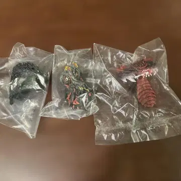 제일복권 고질라 괴수난무 E상 헤드 마그넷 3종 세트