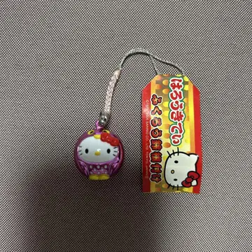 헬로키티 스트랩 방울 택 포함