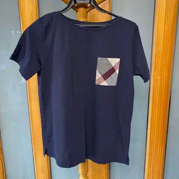 BLUE LABEL CRESTBRIDGE 네이비 반팔 T셔츠