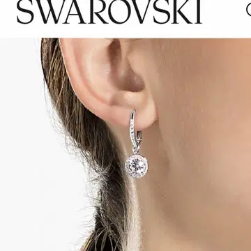 SWAROVSKI Una Angelic 드롭 귀걸이