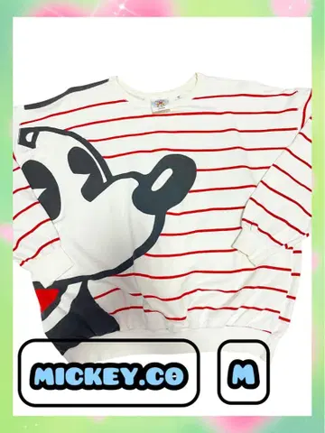 미키마우스 맨투맨 디즈니 MICKEY&CO. 빈티지