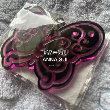 미사용 새상품 ANNA SUI 안나수이 핑크 버터플라이 참 키링