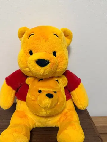 미사용 새상품 푸우 플러시 봉제 인형과 코인 케이스