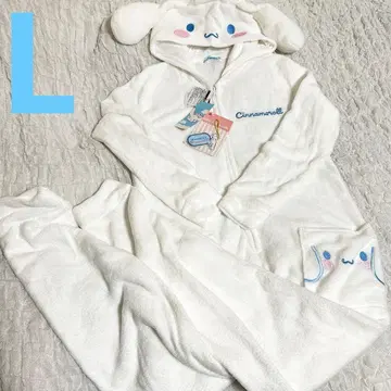 [ 미개봉 새상품 ] 산리오 릴랙스 콤비네존 아크릴 키링 포함 시나몬