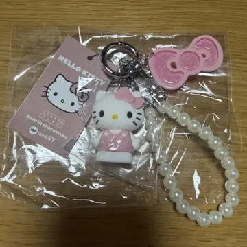 헬로키티 키링 스트랩 세트