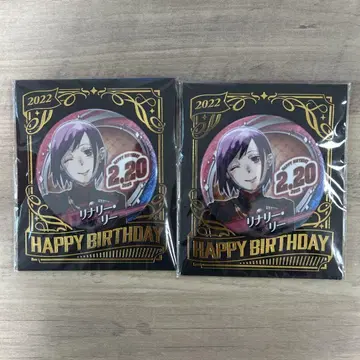 D.Gray-man 생일 캔뱃지 리나리 리