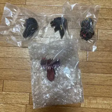 제일복권 고질라 e상 몬스터 헤드 마그넷 4종 컴프 세트