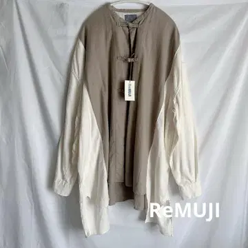 새상품 Re MUJI 연결되는 의류 셔츠