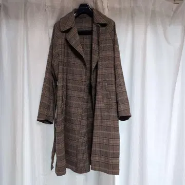 BEAMS HEART 체스터 코트 S 사이즈 브라운 계열