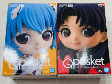 반다이 Qposket 아야나미 레이 카츠라기 미사토 에반게리온