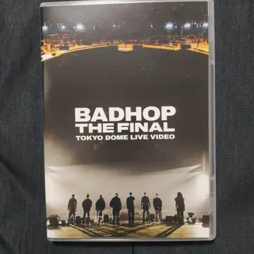 BADHOP THE FINAL TOKYO DOME LIVE DVD
