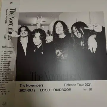 The Novembers Release Tour 2024 라이브