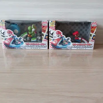 마리오 카트 요시 & 마리오 피규어 세트