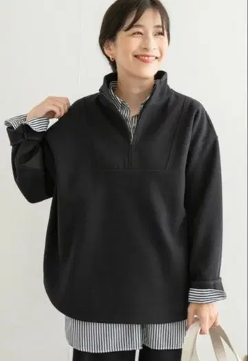 어반 리서치 도어스 add fabrics 하프 ZIP 풀오버