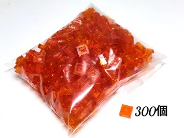 LEGO 300개 변압기 오렌지 1 x 1 플레이트