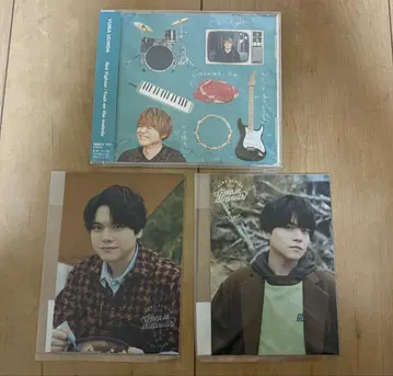 우치다 유마 팬클럽 회원 한정판 CD 프로마이드 사진 포함