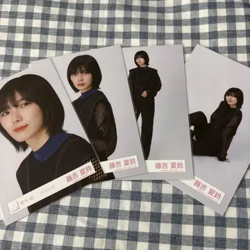 사쿠라자카46 후지요시 카린 브로마이드 데님 코디 컴프