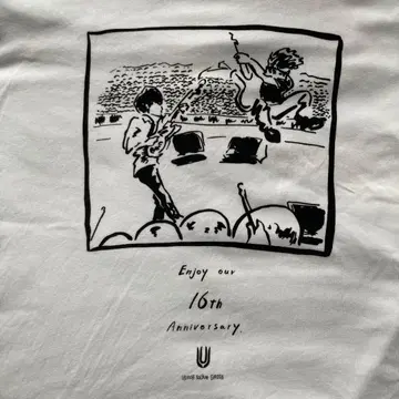 UNISON SQUARE GARDEN 어느 시점 티셔츠
