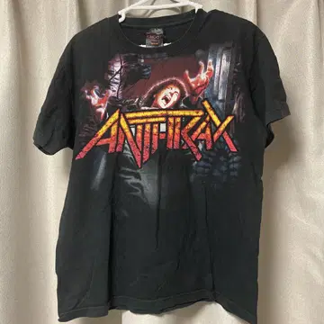 anthrax 앤스랙스 t셔츠 구제 의류
