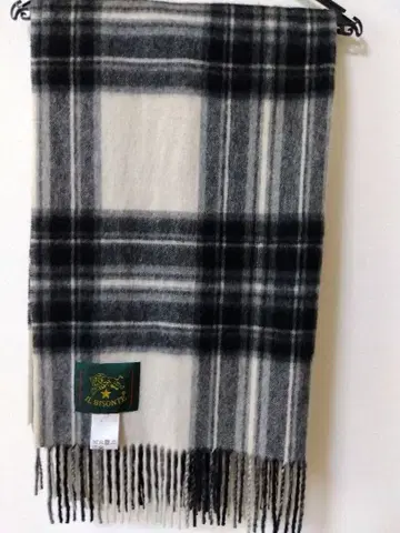 IL BISONTE 체크 무늬 스톨