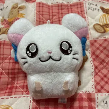 플레이 참 하무타로 스마트폰 스탠드 봉제 인형 리본짱