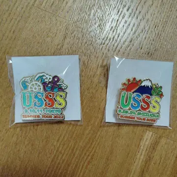 우라시마사카타센 USSS SUMMER TOUR 2022 핀 배지 2개