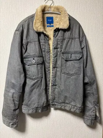 BEAMS 보아 옷깃 데님 자켓