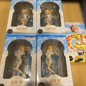 러브 라이브 호시조 린 아야세 에리 SPM 피규어 5체 세트