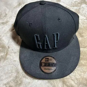 gap x newera 50주년 콜라보 캡 블랙 미사용 새상품
