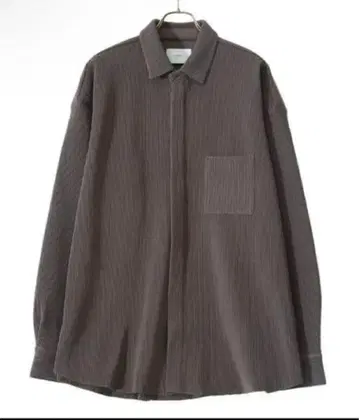 stein OVERSIZED GRADATION PLEATS SHIRT