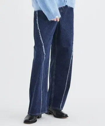 새상품급 JieDa LOOSE FIT JEANS 23SS 와이드 데님 2