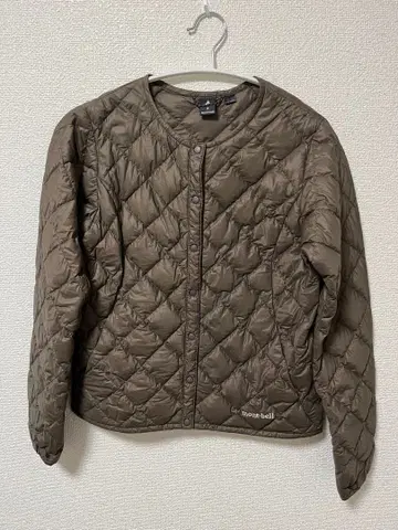 mont-bell 브라운 스페리오 다운 라운드넥 여성용 s