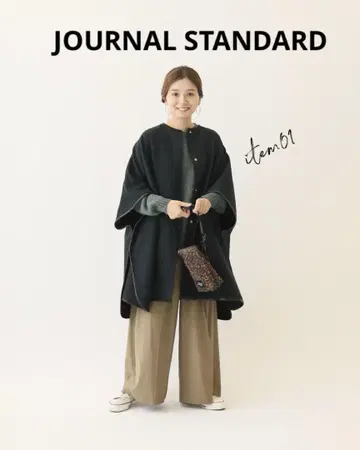 JOURNAL STANDARD 나노히팅 크로스 판초