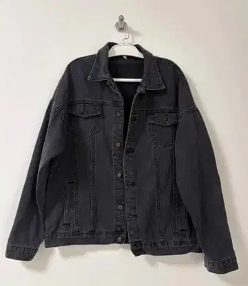 다크 그레이 데님 자켓