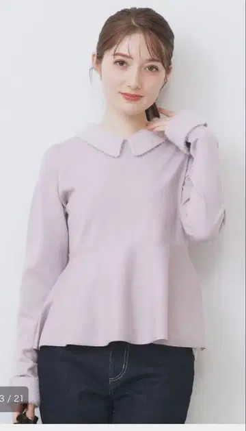 이번 시즌! 페더 도킹 페플럼 니트 [세탁기 OK]